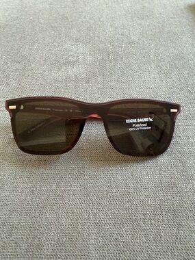 Eddie Bauer Sunglasses in Dark Burgundy and Black NWOT